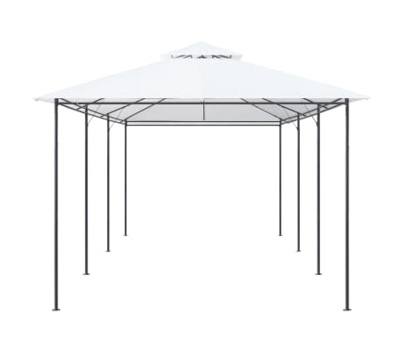 vidaXL pavillon 600x298x270 cm hvid