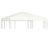vidaXL varjualuse katus 310 g/m&sup2; 3 x 3 m, valge