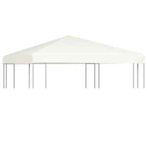 vidaXL varjualuse katus 310 g/m&sup2; 3 x 3 m, valge