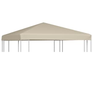 vidaXL varjualuse katus 310 g/m&sup2; 3 x 3 m, beež