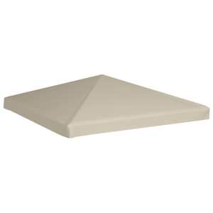 Náhradní střecha na altán 310 g/m² 3x3 m béžová - obrázek 2