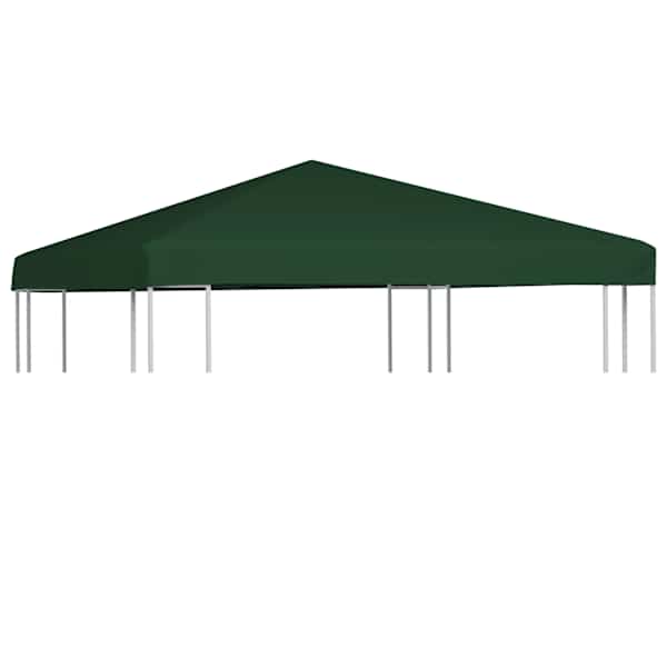vidaXL varjualuse katus 310 g/m&sup2; 3 x 3 m, roheline