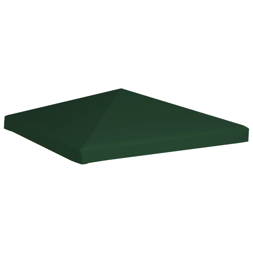 vidaXL Acoperiș de pavilion, 310 g/m², verde, 3 x 3 m