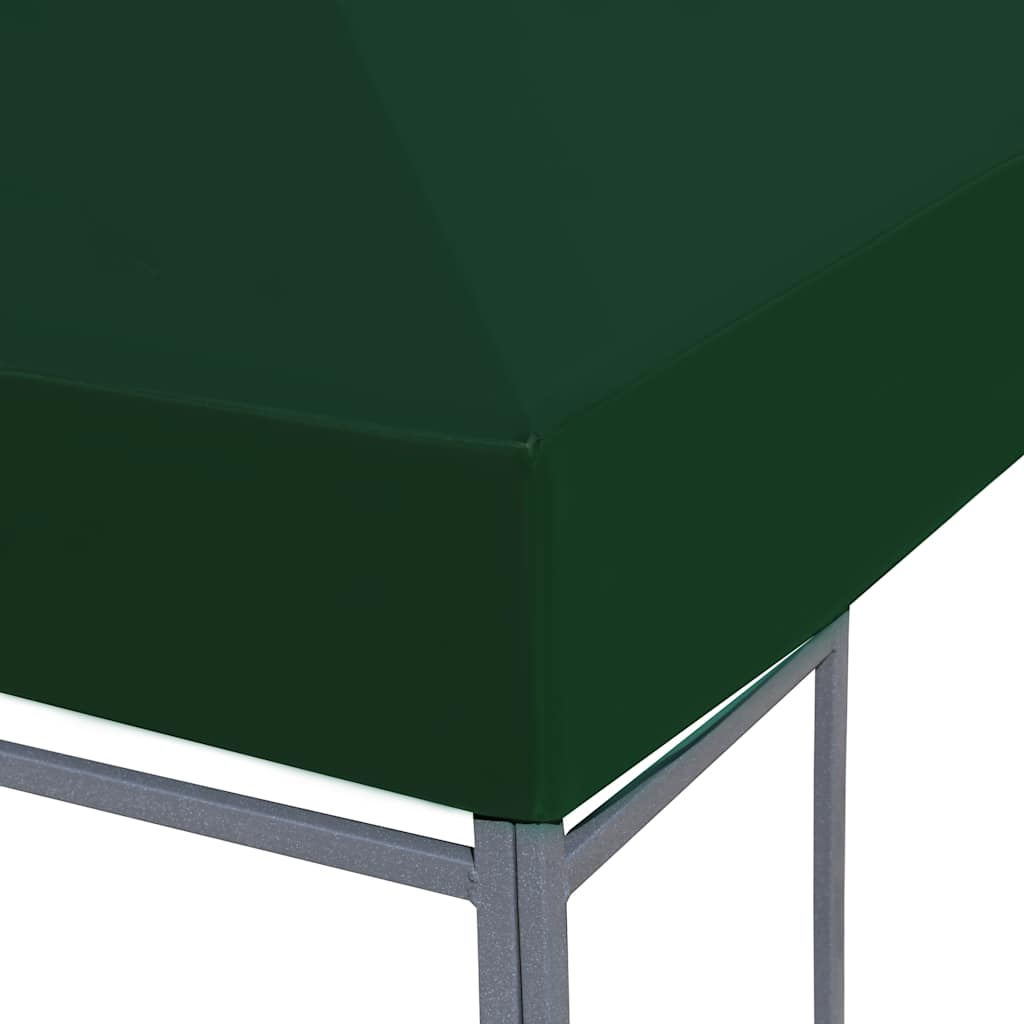 Copertura Superiore Per Gazebo 310 G/m² 3x3 M Verde VidaXL 12 width=274