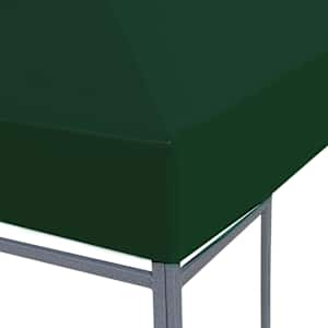 Náhradní střecha na altán 310 g/m² 3 x 3 m zelená - obrázek 3
