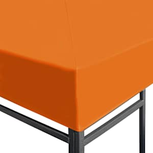 Náhradní střecha na altán 310 g/m² 3 x 3 m oranžová - obrázek 3
