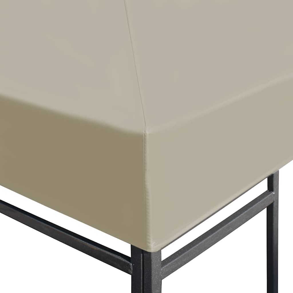 Thumbnail - vidaXL Pavillondach 310 g/m² 4×3 m Beige