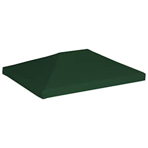 Náhradní střecha na altán 310 g/m² 4 x 3 m zelená - obrázek 2