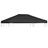 vidaXL varjualuse katus 310 g/m&sup2; 4 x 3 m, hall