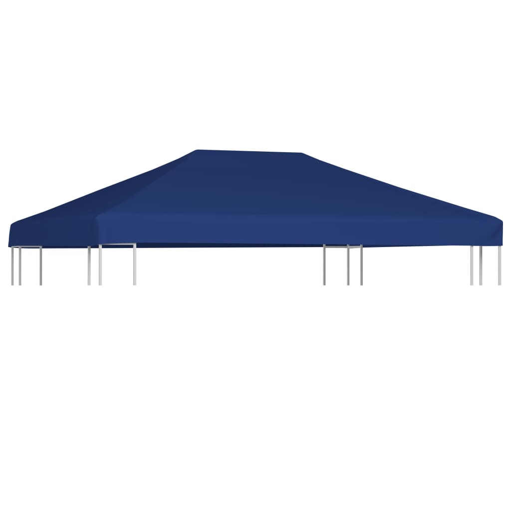 vidaXL Acoperiș de pavilion, 310 g/m², albastru, 4 x 3 m