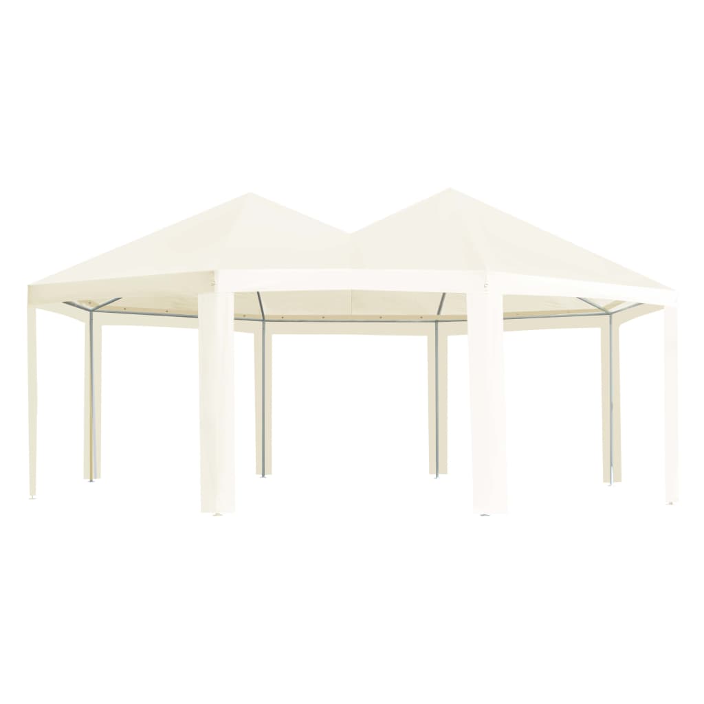

vidaXL Outdoor Gazebo Cream 236.2"x173.2"x129.9"