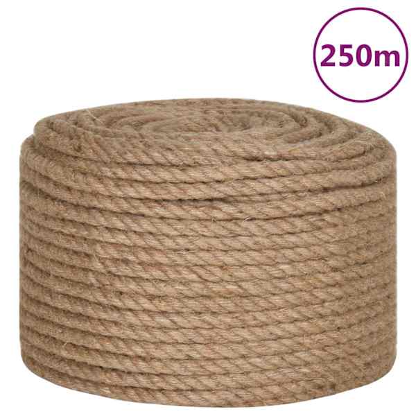 vidaXL k&ouml;is 100% džuut 10 mm 250 m
