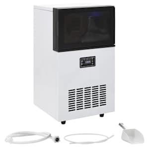 Ledomat črn 45 kg / 24 h