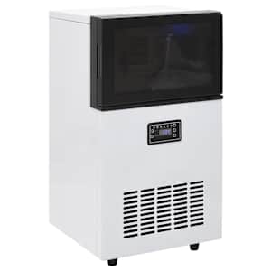 Výrobník ledových kostek černý 45 kg / 24 h - obrázek 2