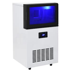 Výrobník ledových kostek černý 45 kg / 24 h - obrázek 3