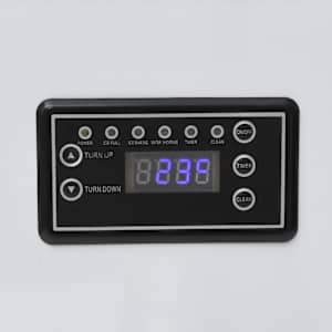 Výrobník ledových kostek černý 45 kg / 24 h - obrázek 8