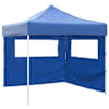 vidaXL kokkupandav telk 2 seinaga, 3 x 3 m, sinine