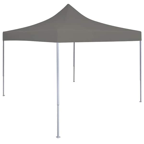 vidaXL kokkupandav pop-up peotelk, 3 x 3 m, antratsiithall
