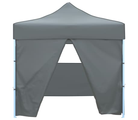 Handla vidaXL Pop Up hopfällbart partytält med 4 sidoväggar vidaXL Pop Up hopfällbart partytält med 4 sidoväggar 3x3 m