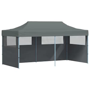 vidaXL kokkupandav pop-up peotelk k&uuml;lgseintega, 3 x 6 m antratsiithall