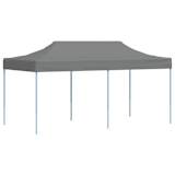 vidaXL Tenda para festas pop-up dobrável 3x6 m antracite