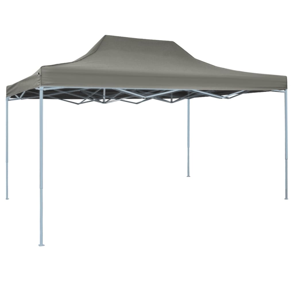 Tent pop-up inklapbaar 3x4,5 m antraciet