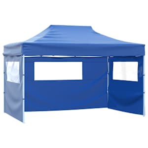 vidaXL kokkupandav telk 3 seinaga, 3 x 4,5 m, sinine