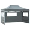 vidaXL kokkupandav telk 3 seinaga, 431x291x315 cm, antratsiit