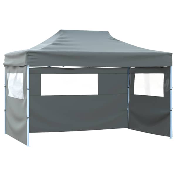 vidaXL kokkupandav telk 3 seinaga, 431x291x315 cm, antratsiit