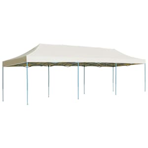 vidaXL kokkupandav pop-up peotelk, 3 x 9 cm, kreemjas