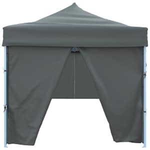 Skládací nůžkový stan s 8 bočními stěnami 870x291x315 cm antracitový - obrázek 6