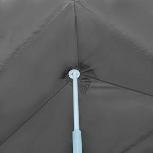 Skládací nůžkový stan s 8 bočními stěnami 870x291x315 cm antracitový - obrázek 7