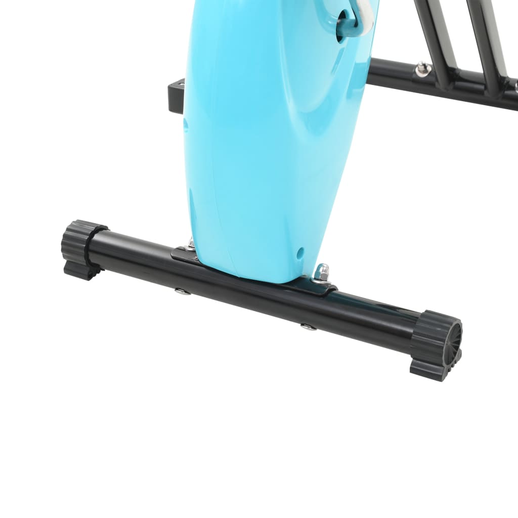 Cyclette X-Bike Con Cinghia Di Resistenza Blu VidaXL 18 width=274