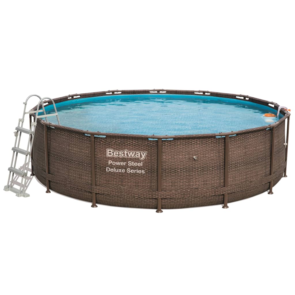 

Bestway Power Steel Deluxe Series Zwembadset rond 427x107 cm 56664