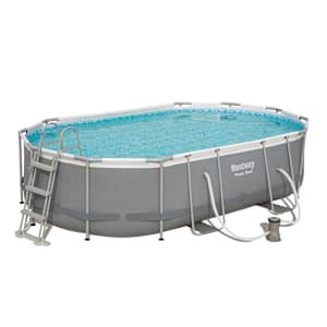 Bestway Bazén Power Steel s příslušenstvím oválný 488x305x107 cm 56448 - obrázek 3