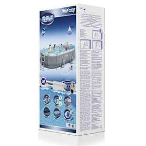 Bestway Bazén Power Steel s příslušenstvím oválný 488x305x107 cm 56448 - obrázek 12