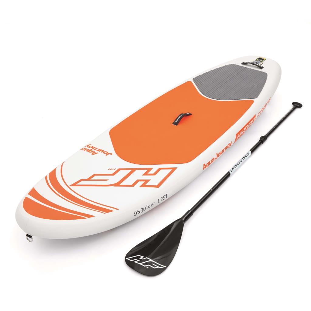 Bestway Kit de planche à rame gonflable Hydro-Force Aqua Journey 274cm