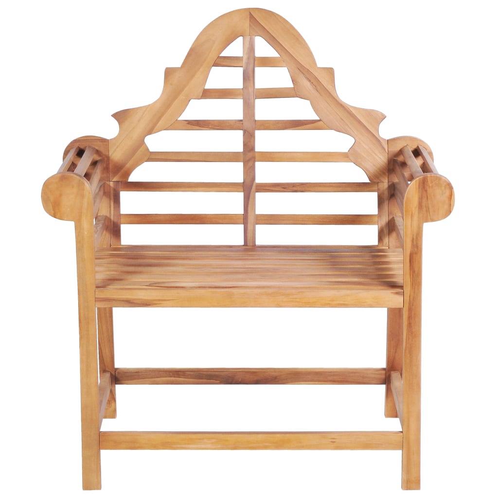 vidaXL Krzesło ogrodowe, 89x63x102 cm, lite drewno tekowe