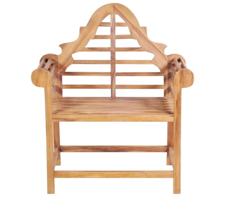 vidaXL Garden Chair 89x63x102 cm Solid Teak