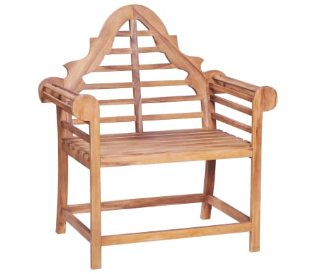 vidaXL Garden Chair 2 pcs 91x62x102 cm Solid Teak