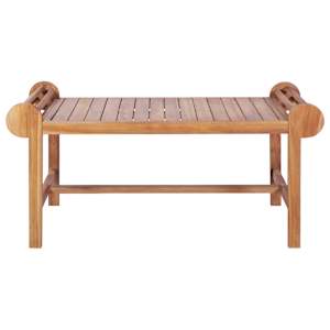 Konferenční stolek 100 x 50 x 45 cm masivní teak - obrázek 2