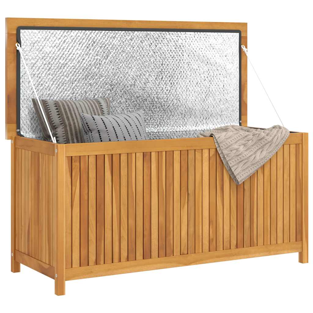 

vidaXL Opbergbox 120x50x58 cm massief teakhout