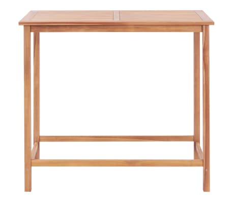 vidaXL Teakholz Massiv Barset Gartenmöbel Sitzgruppe Klappstuhl Tisch 3