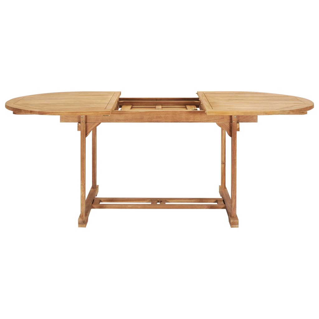 Thumbnail - vidaXL Garten-Ausziehtisch 150-200x100x75 cm Massivholz Teak