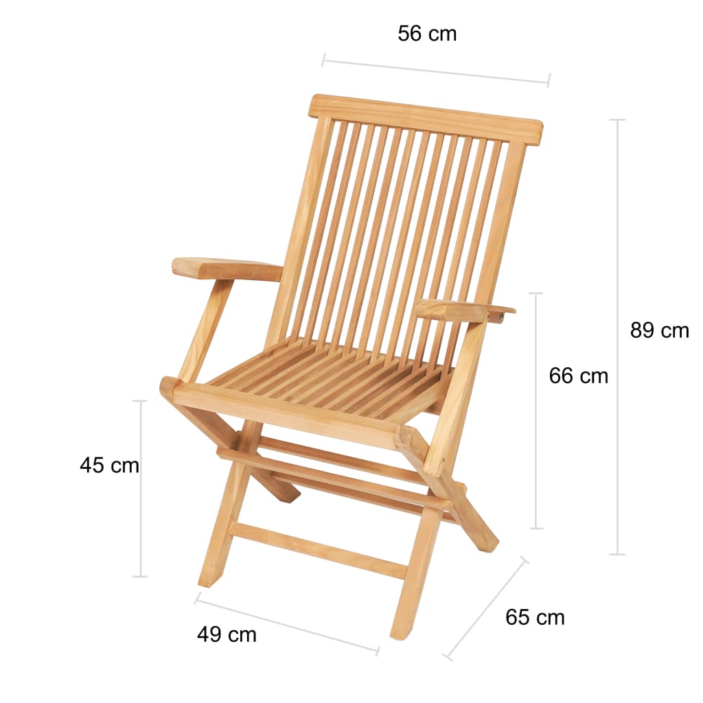 7dílný zahradní jídelní set 150–200 x 100 x 75 cm teakové dřevo - obrázek 14