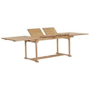 Rozkládací zahradní stůl (180–280) x 100 x 75 cm masivní teak - obrázek 1