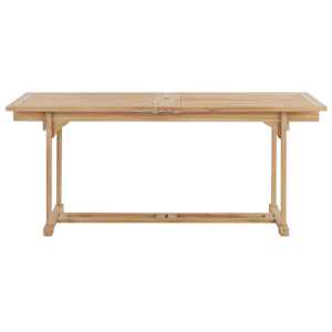Rozkládací zahradní stůl (180–280) x 100 x 75 cm masivní teak - obrázek 4