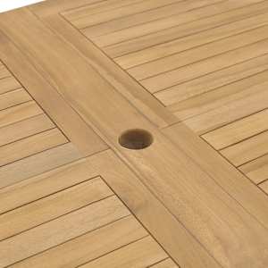 Rozkládací zahradní stůl (180–280) x 100 x 75 cm masivní teak - obrázek 8