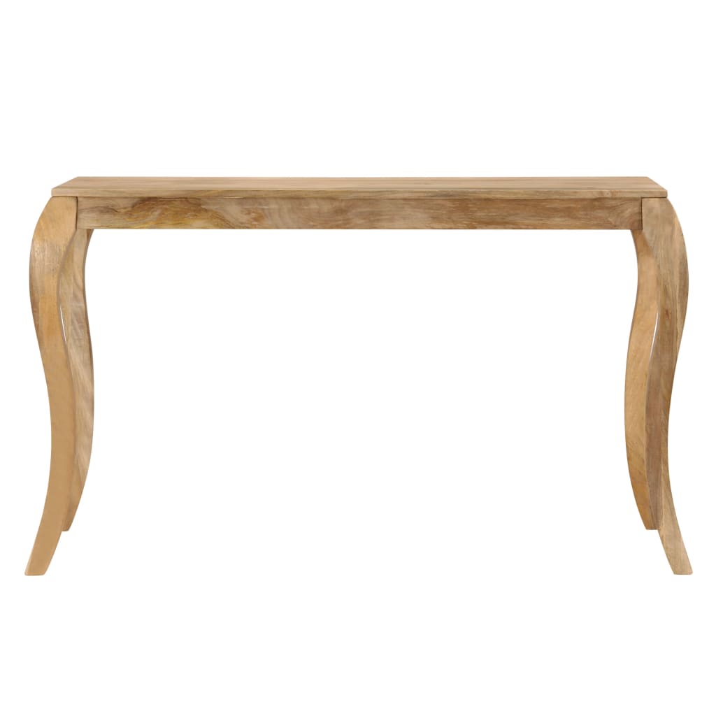 vidaXL Table de salle à manger 118x60x76 cm Bois de manguier massif