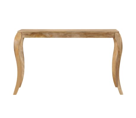 vidaXL Table de salle à manger 118x60x76 cm Bois de manguier massif